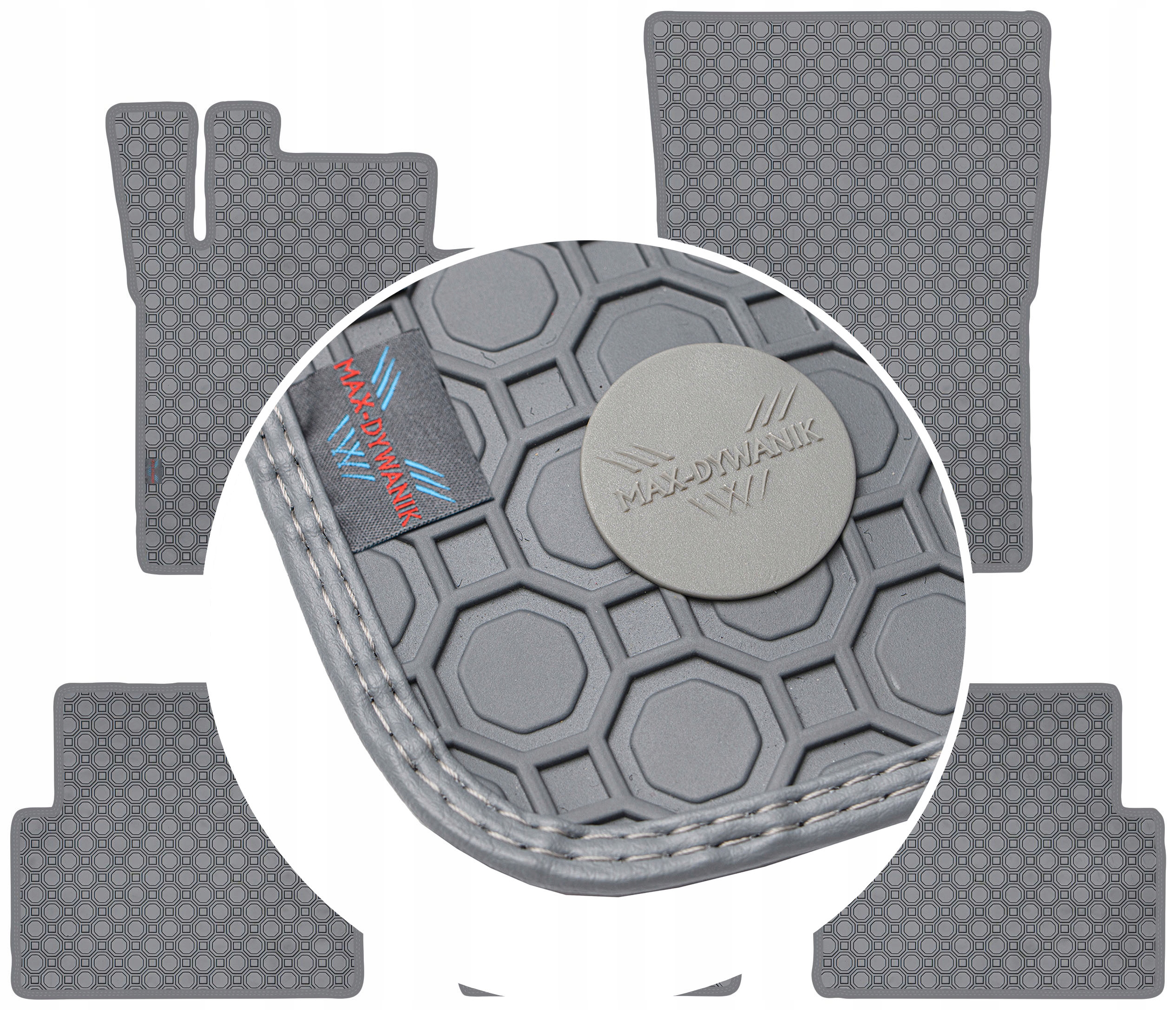 G-Klasa W463 Long 2002-2018 Koberce Popielate