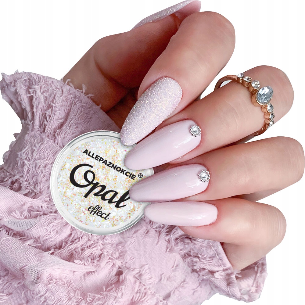 

Pyłek Opal Efekt Ozdoba Brokat Do Paznokci