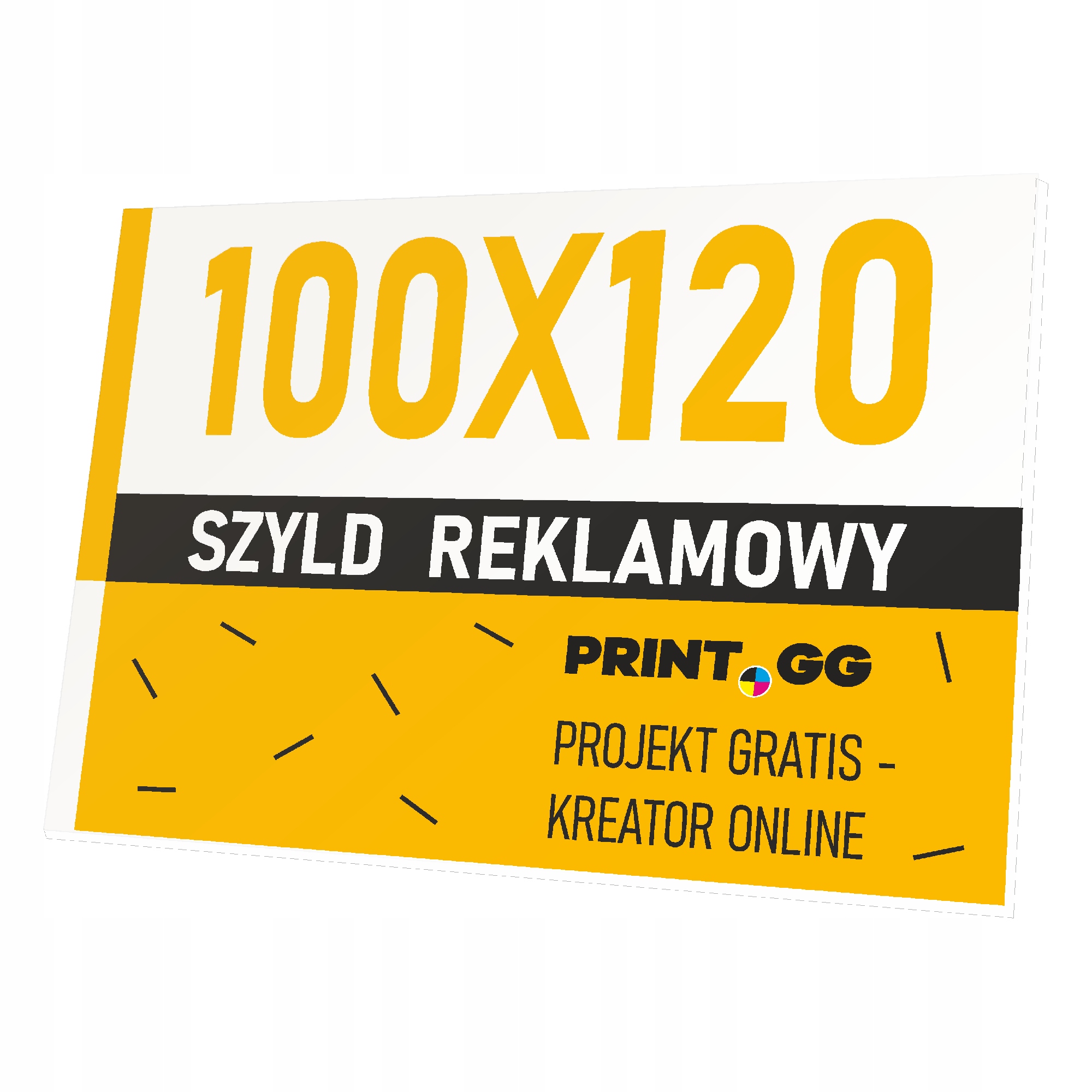 PCV 5mm SZYLD TABLICA REKLAMOWA DRUK UV 120X100