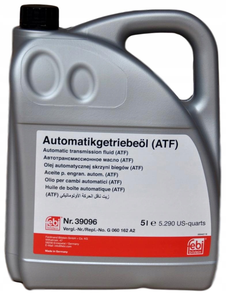 

Febi 39096 Olej Skrzyni Biegów Atf III 5L Zielony