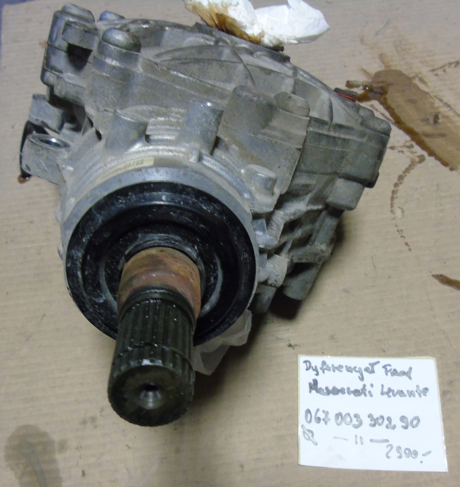 IDEALNY differential diff MASERATI LEVANTE 3.0d 1