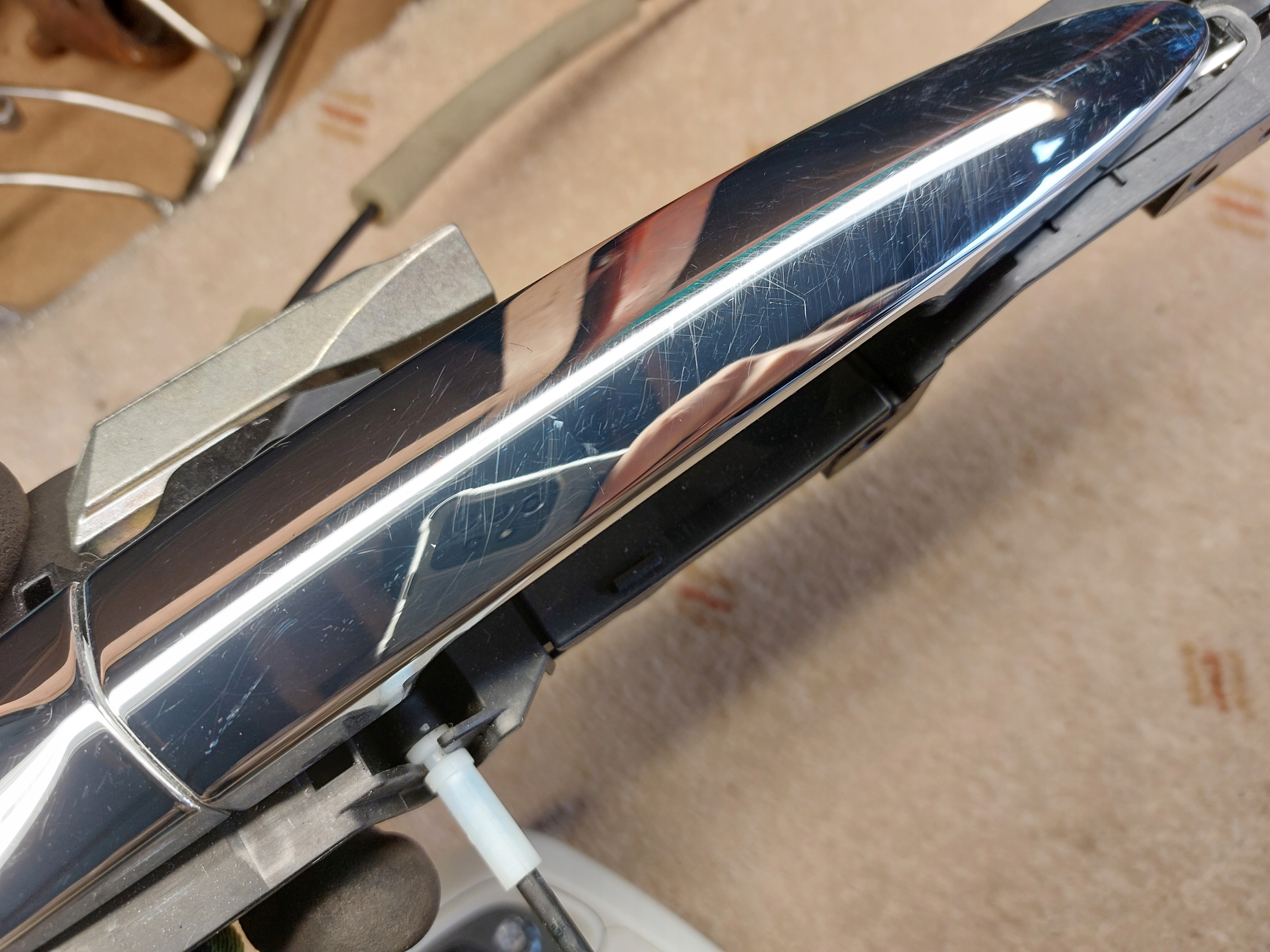handle door right rear part NISSAN LEAF and 16r