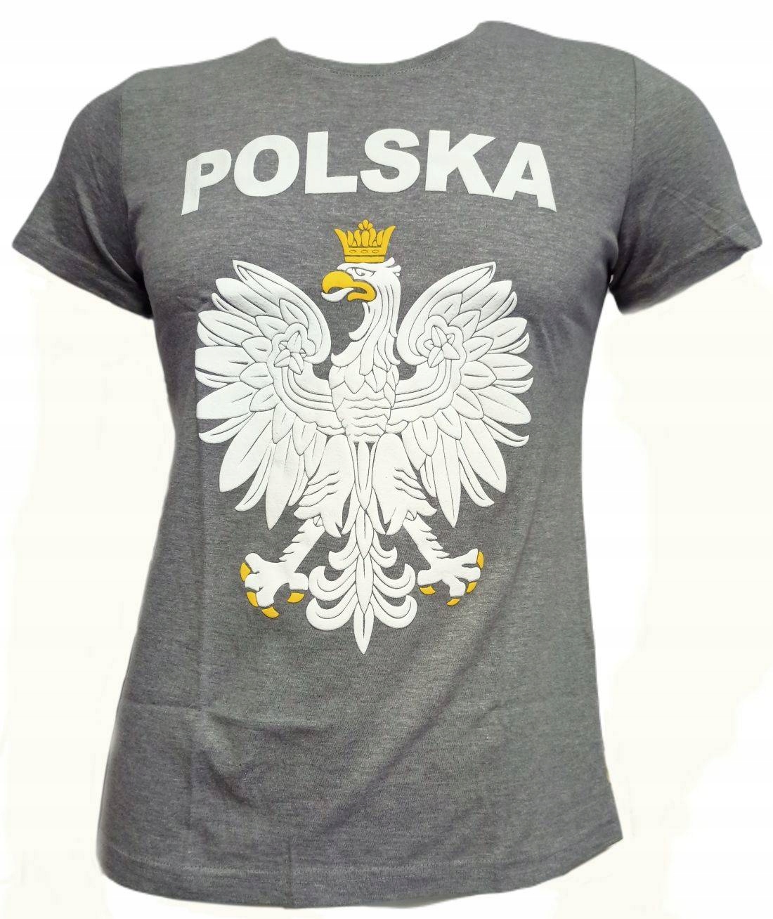 Koszulka Sportowa Damska Polska Fan R. L