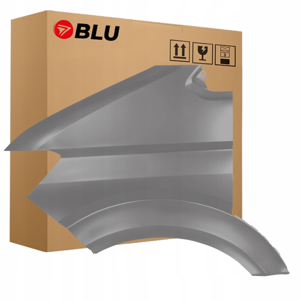 Blu Blatník Vw Crafter II 2 Sy/sz LY7U levý 16- přední pozink SteinGrau