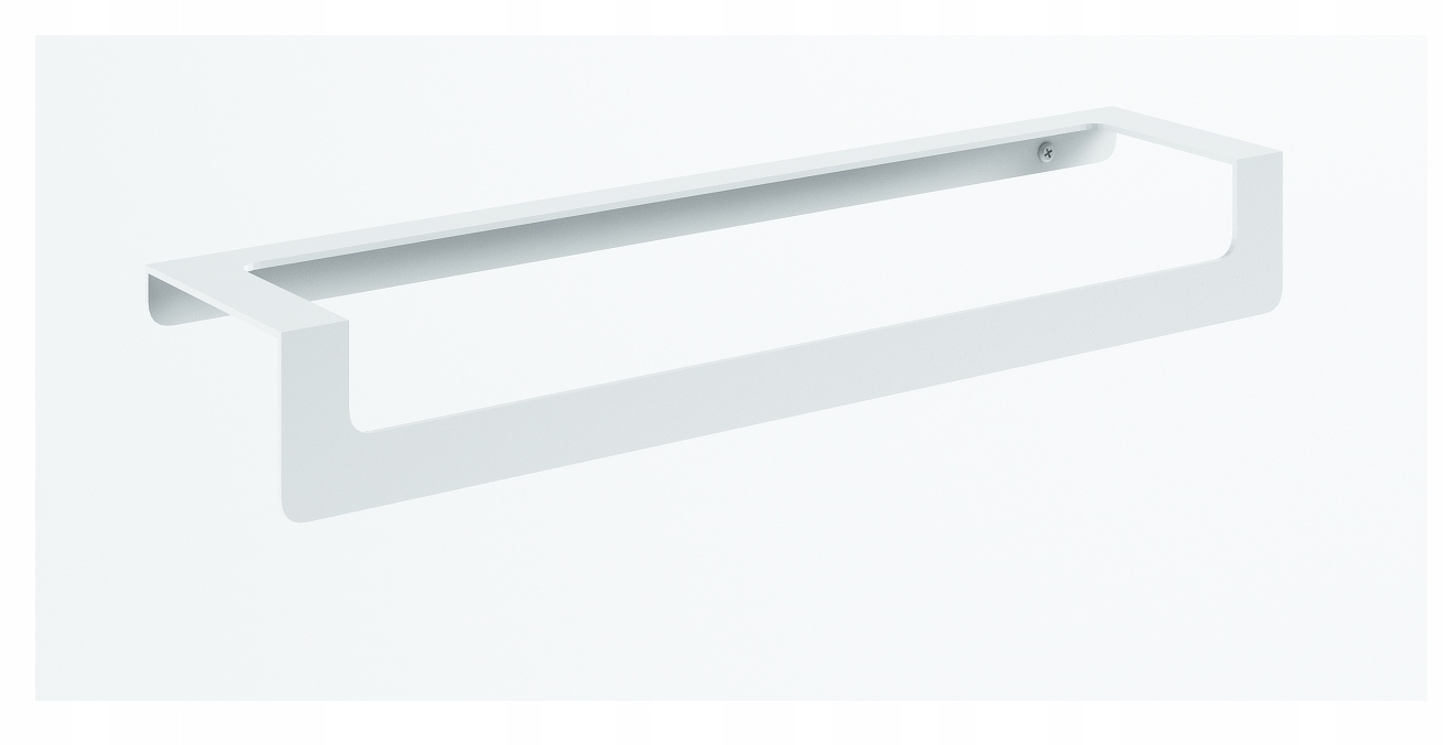 

Wieszak reling ścienny na ręczniki loft 44cm Biały