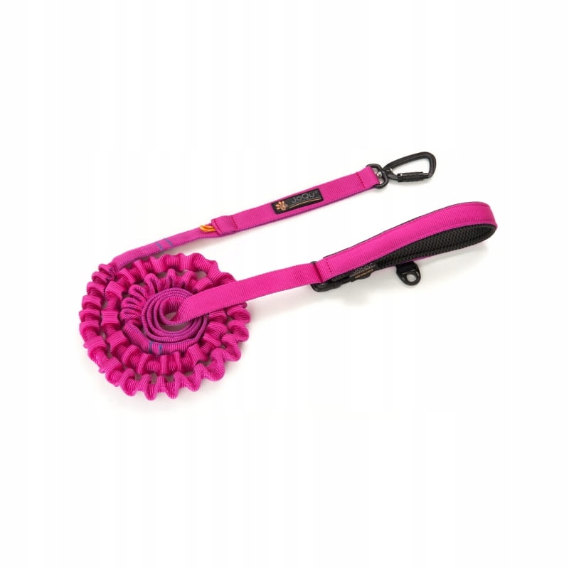 Levně Vodítko pro psa s tlumičem JoQu Ultra Strong Runners růžová