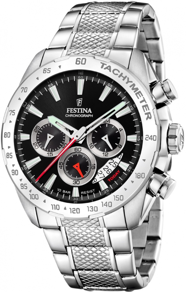 Pánské hodinky Festina 20668/4 ocelové sportovní na plavání