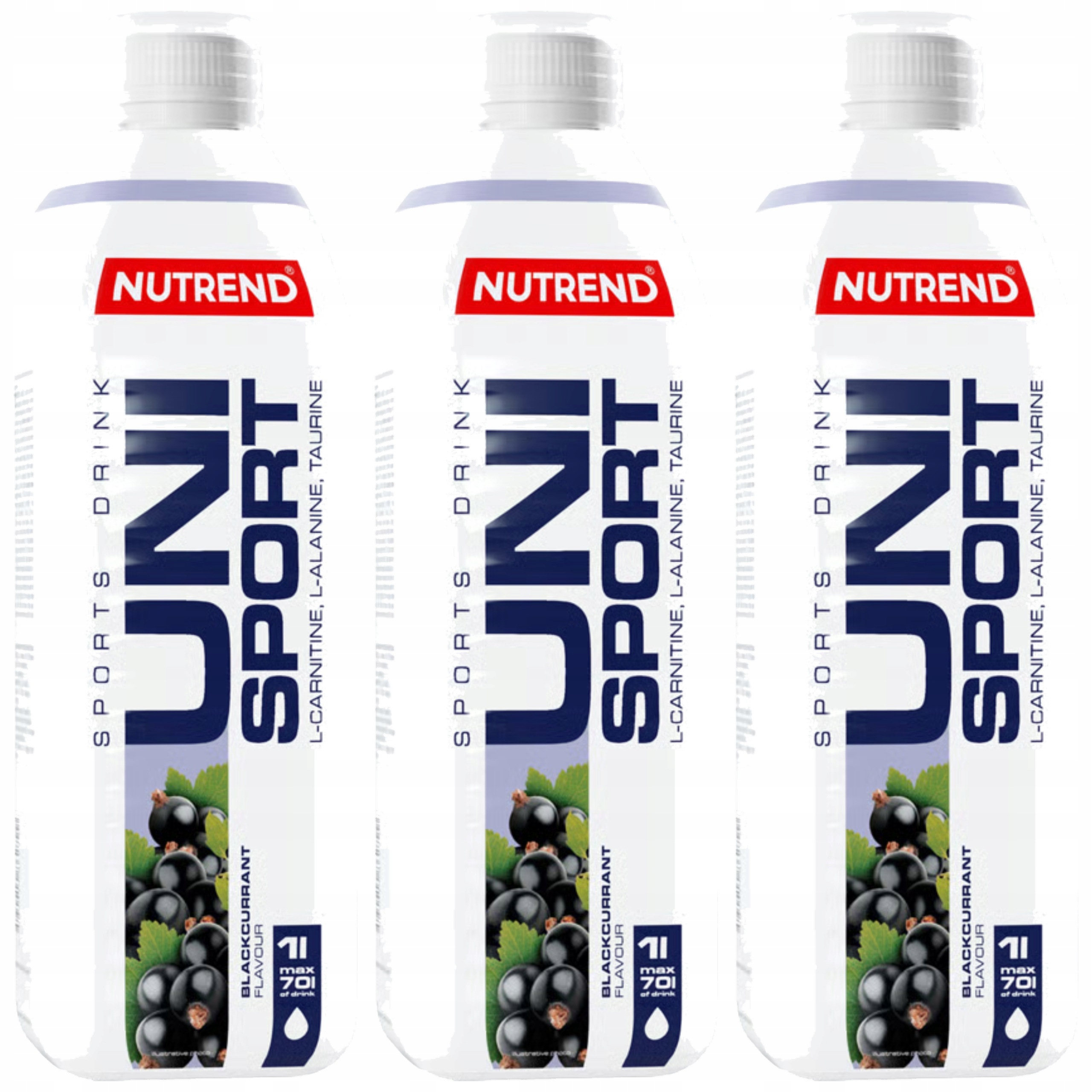 3x Isotonický Nápoj Regenerace Hydratace Re-ge Unisport 1000 ml Nutrend