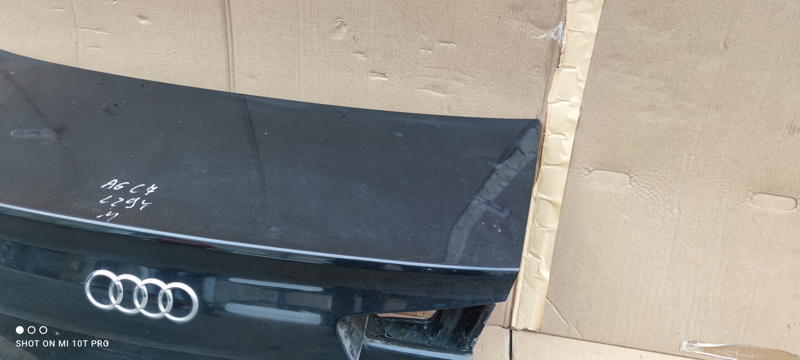 boot doors rear part AUDI A6 C7 sedan LZ9Y