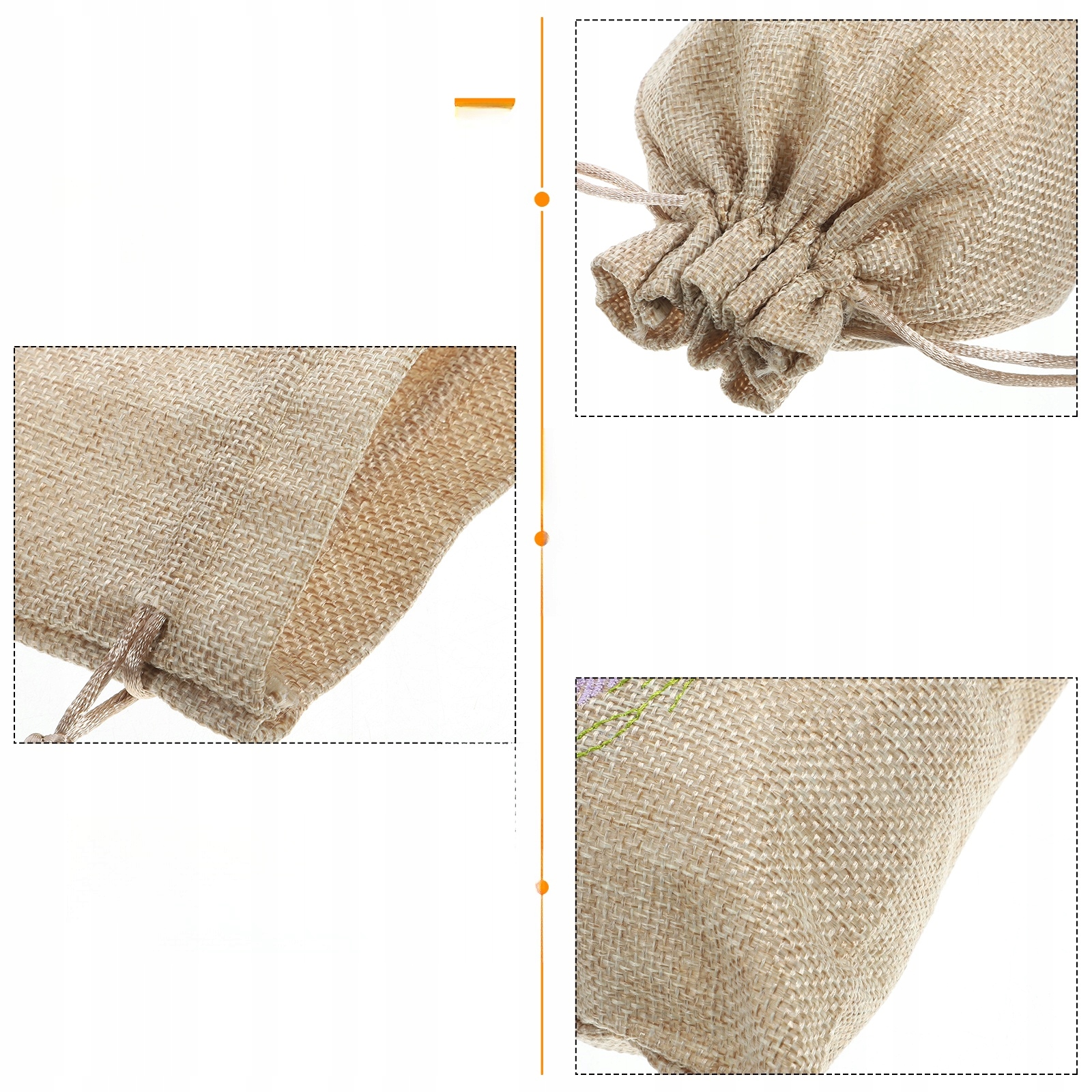 LAWENDOWA TORBA 10 SZT Wysokość 5 cm