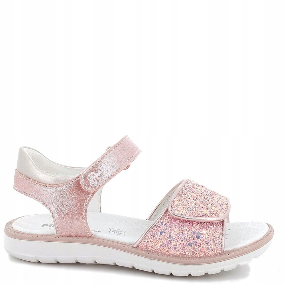 Primigi 1385155 buty dziewczęce sandały skórzane na rzepy 28