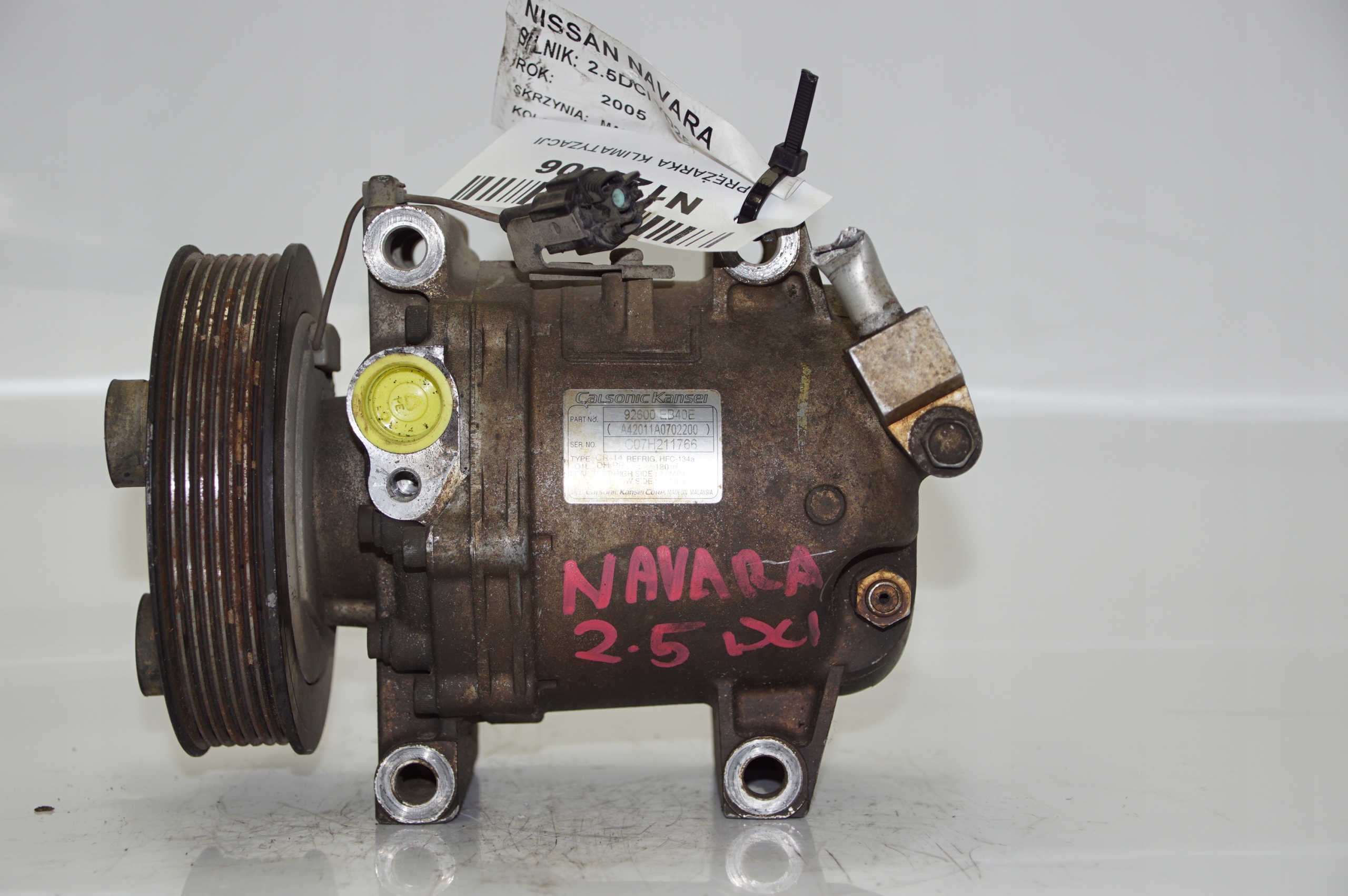Klimakompressor klimaanlage 92600EB40E NISSAN NAVARA