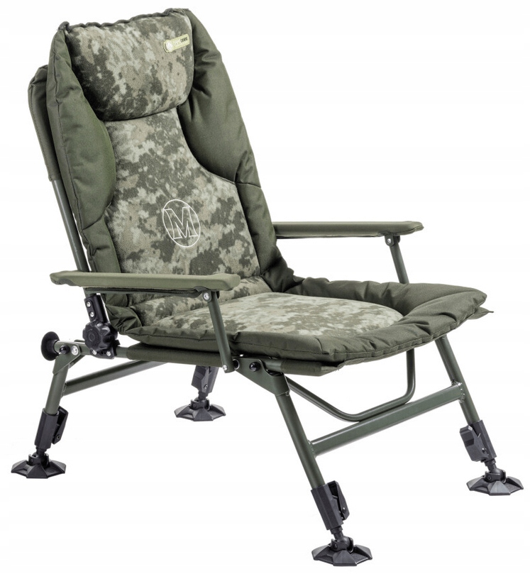 Fotel karpiowy Mivardi CamoCODE z podłokietnikiem