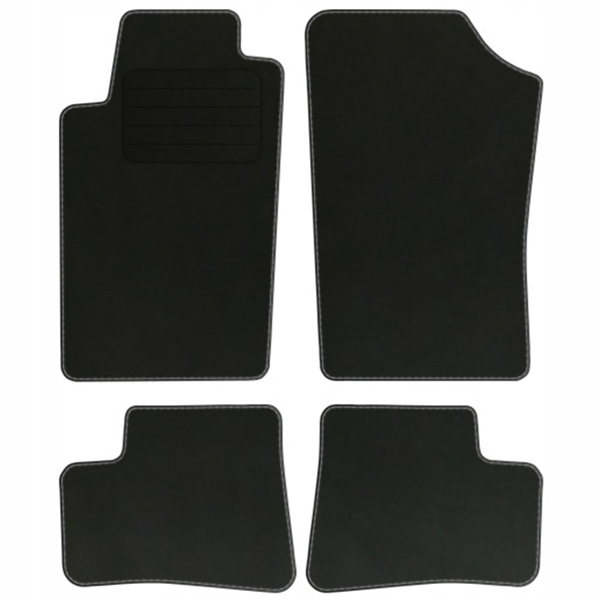 Peugeot 206 98-13 Koberečky velur Comfort černé