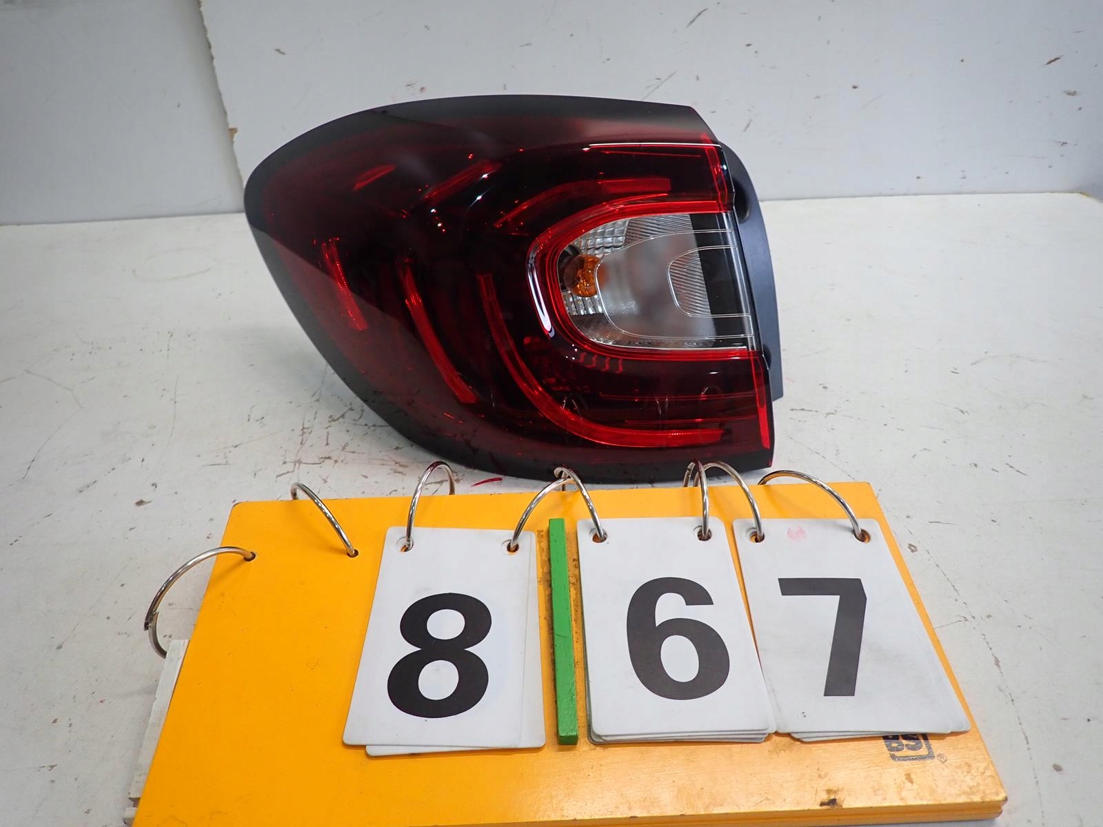 light rear part rear left RENAULT CAPTUR LIFT 2017- LED