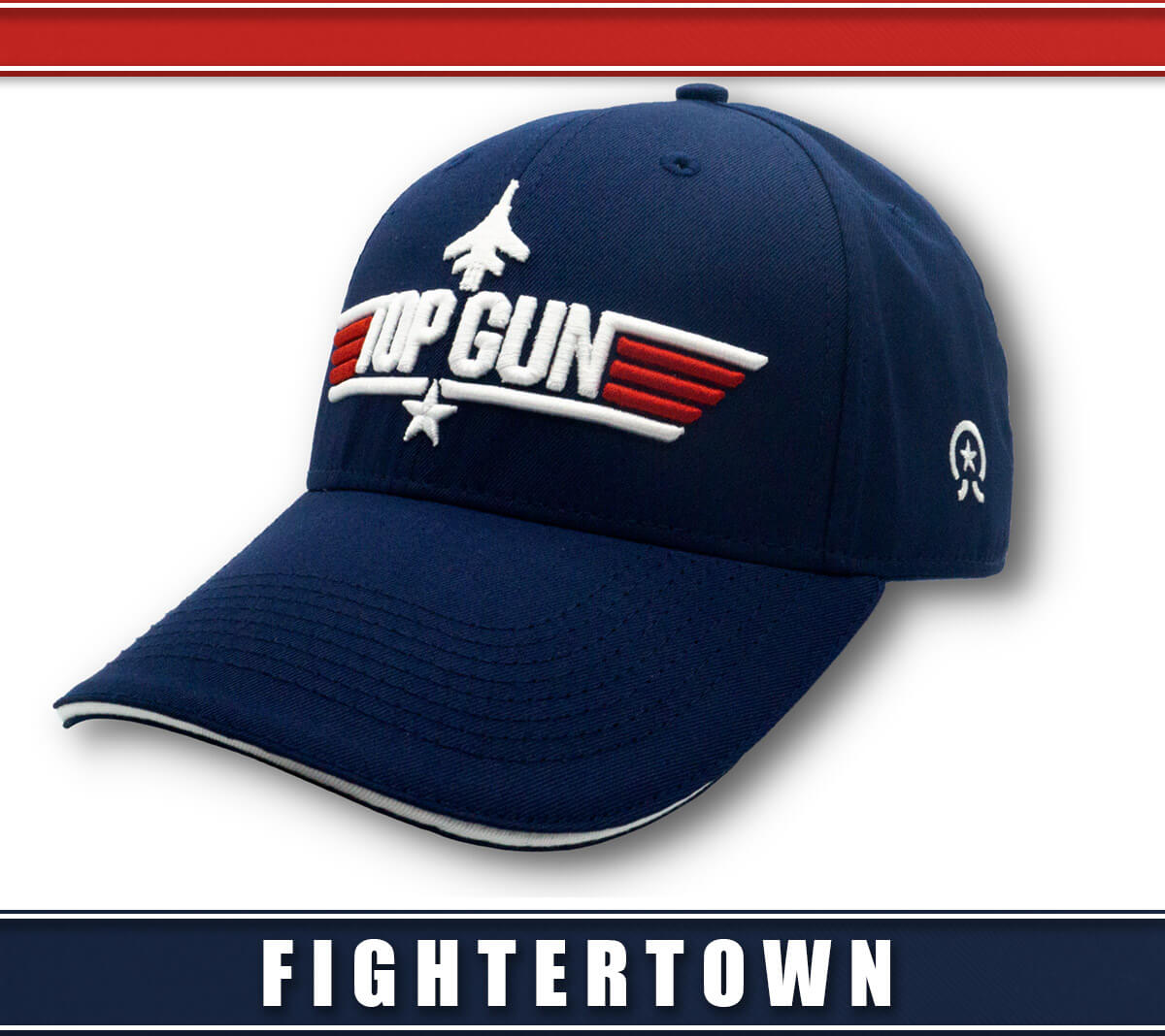 Granatowa czapka baseballowa Top Gun Model Militarny