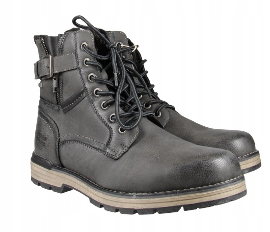 Tom Tailor Kotníkové Boty Šedé Se Zateplením 45 Jti