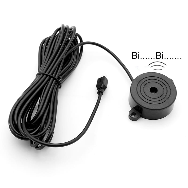 Czujnik parkowania WIDEO 22mm czarne sensory Model AYS 041