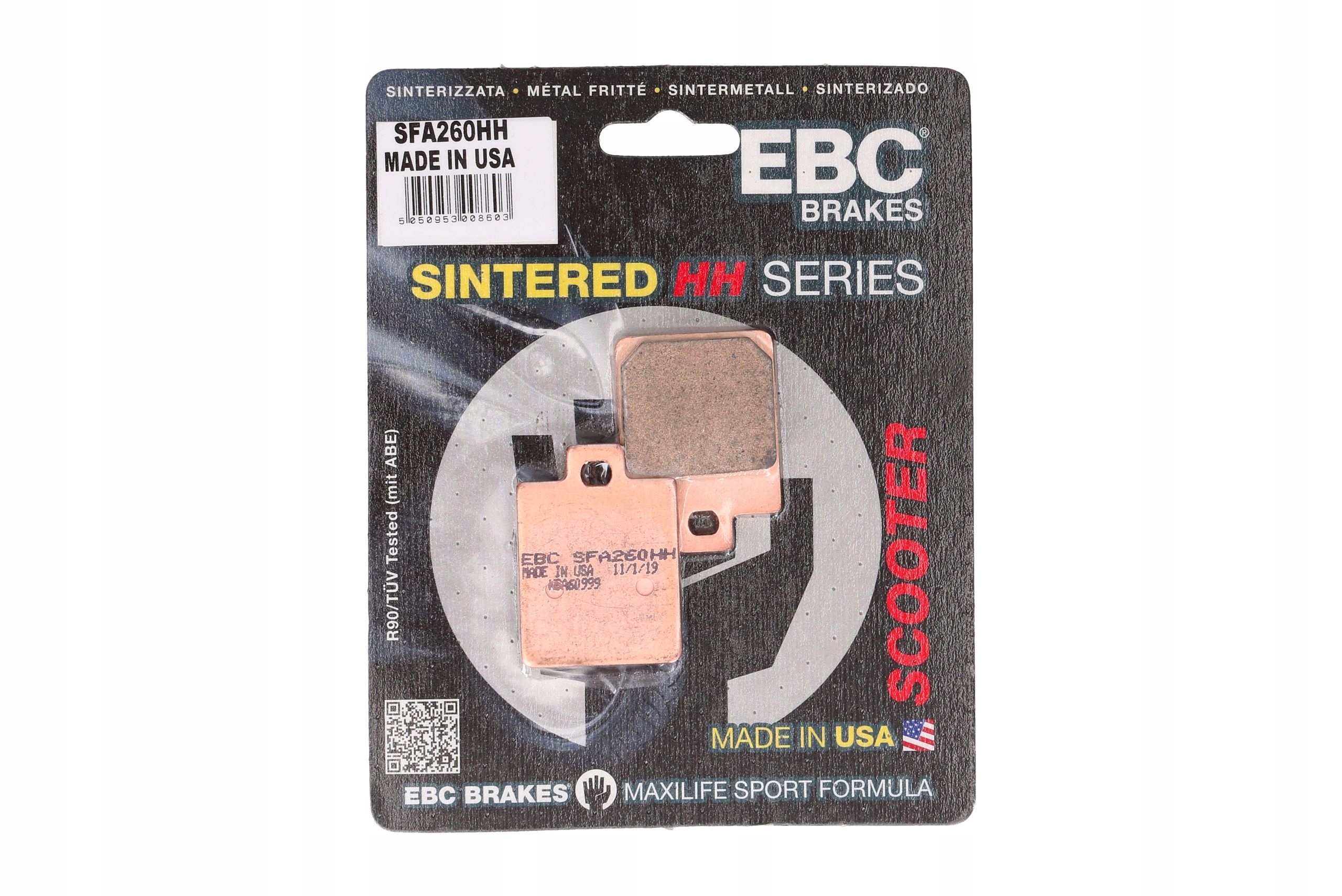 SFA260HH - Гальмівні колодки EBC Gilera Runner 50 125