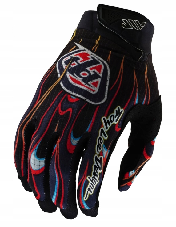 Rękawiczki Rowerowe Tld Troy Lee Designs Air Torched Black/red Rozmiar M