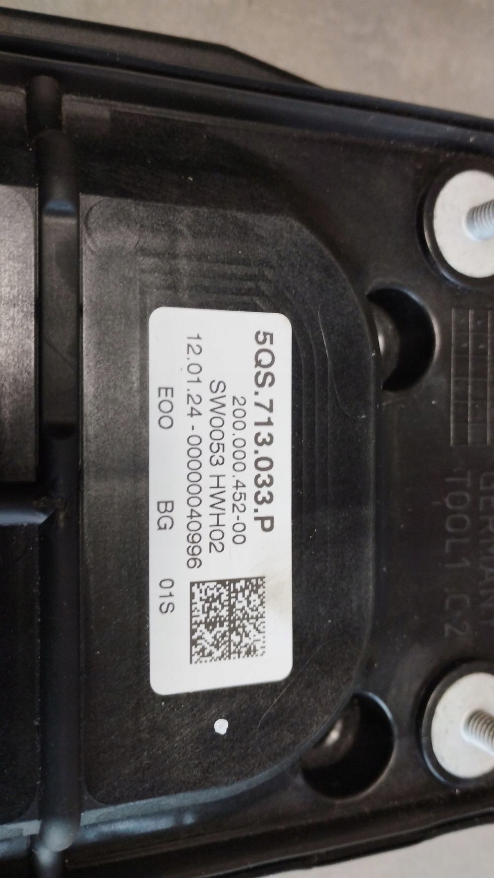 Cupra Formentor kulysa převodovky převodů 5QS713033P