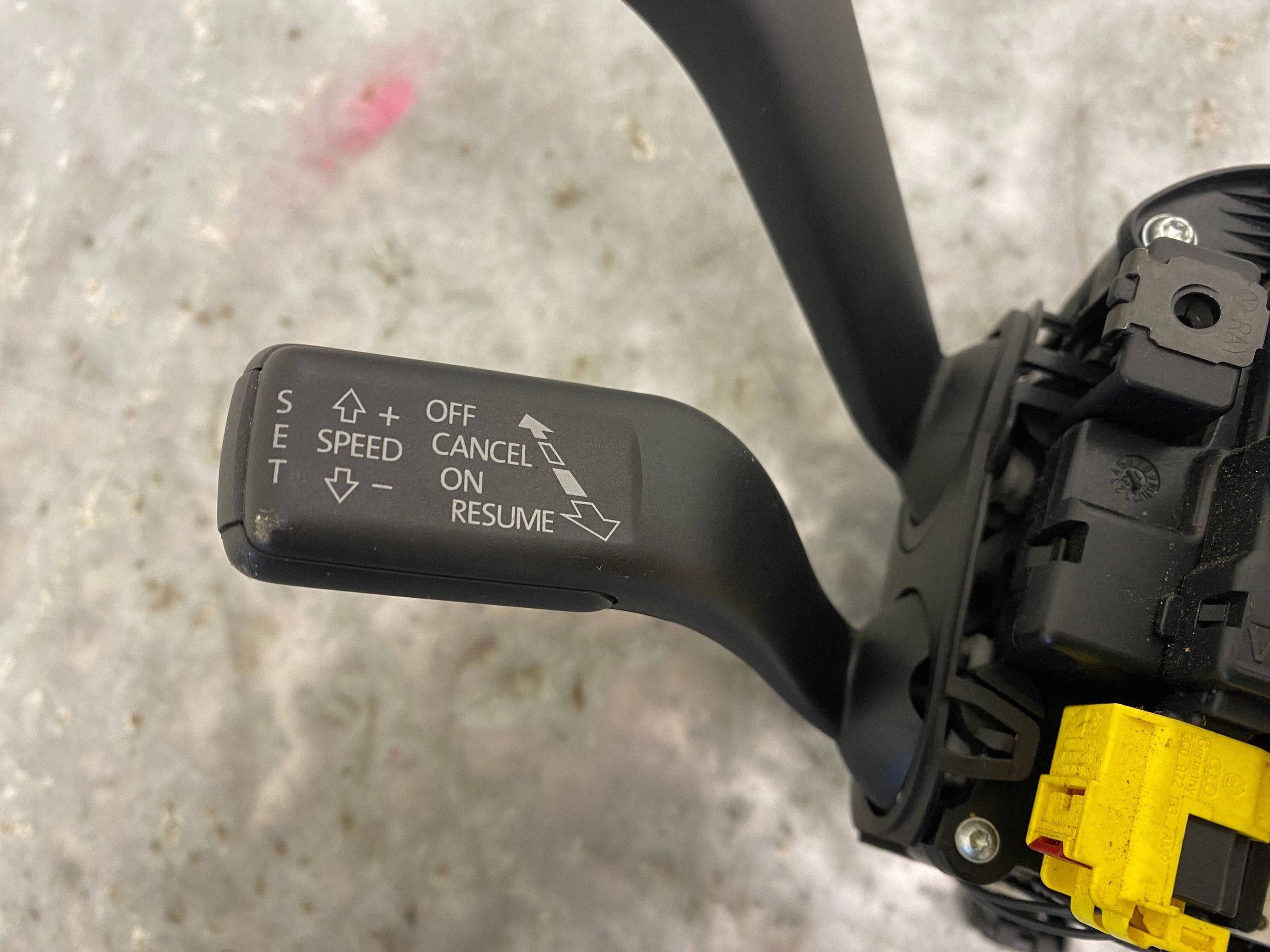 VW PASSAT B7 switch control ring airbag 5K0953569BA