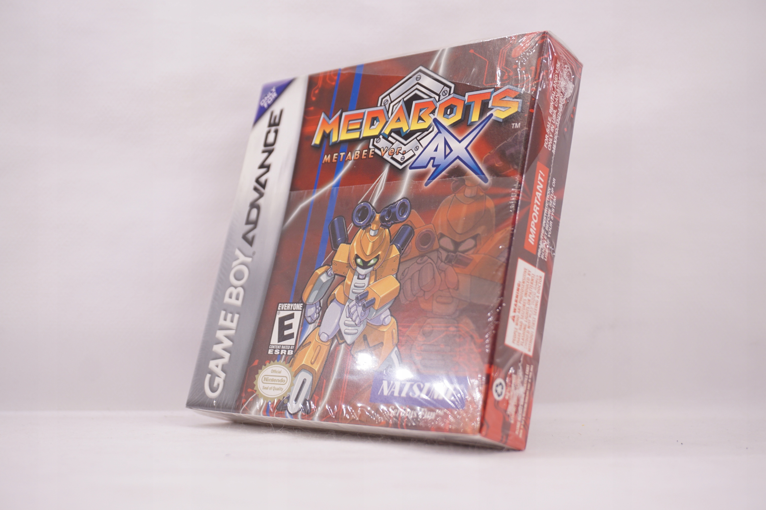 Medabots AX: Metabee Nintendo Game Boy Advance USA Wydawca Nintendo