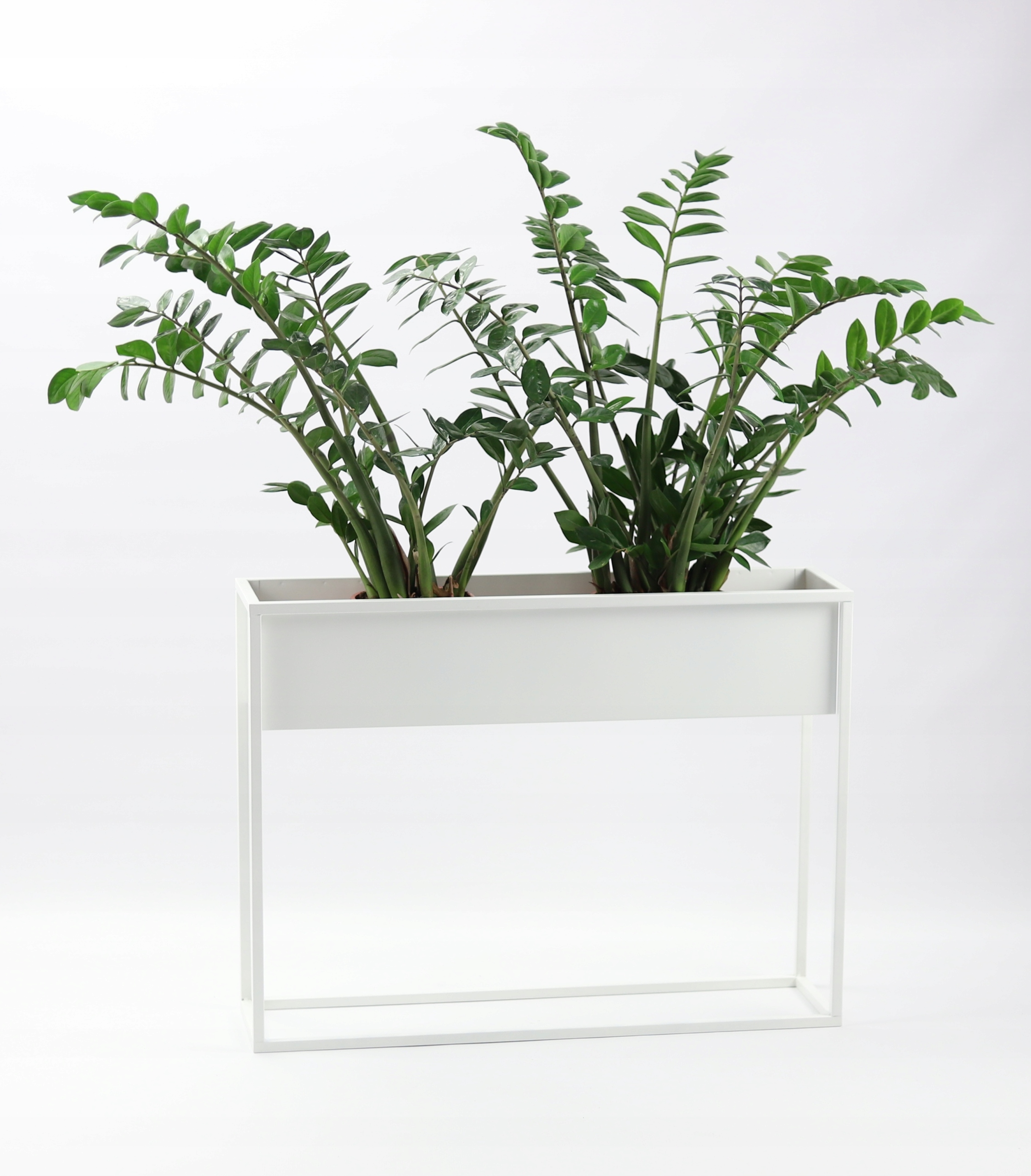 

Kwietnik Metalowy Cubo 60x80cm biały loft