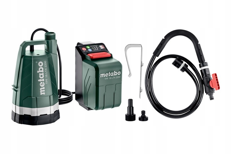 Ponorná Pumpa Do Vody 2200 l/h Metabo Tpf 18 Ltx Body