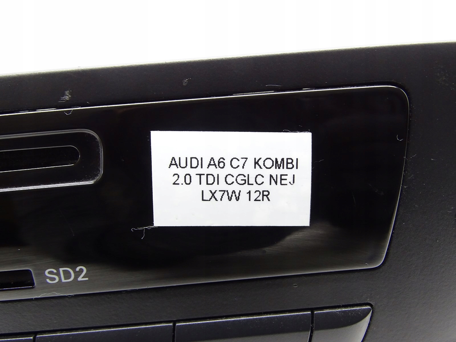 module player 2X KART SD NAVI navigation devices MMI AUDI A6 C7 4G 4G0035193D