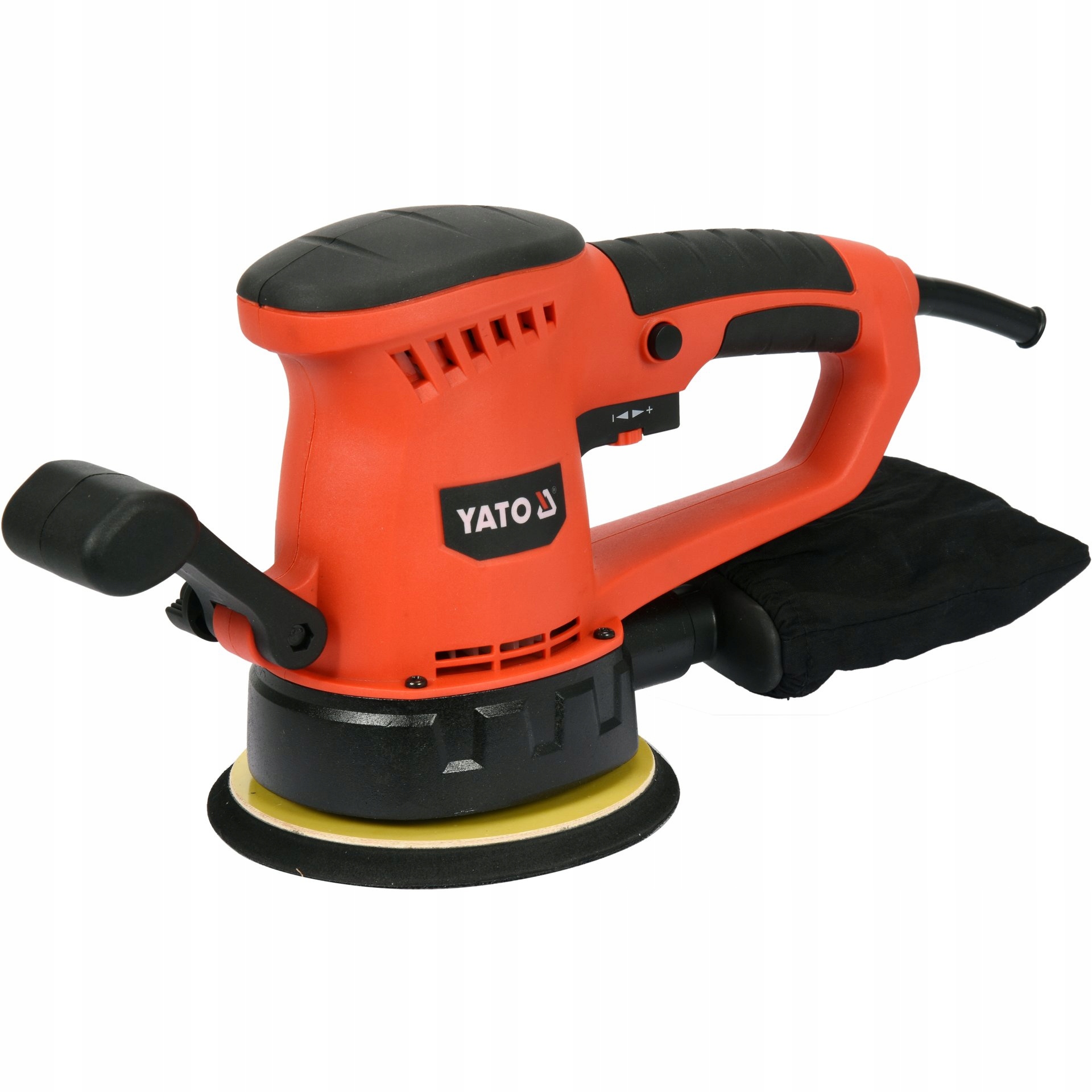Silná Excentrická Bruska 150 MM 450 W Dřevo Kov Otáčky Yato