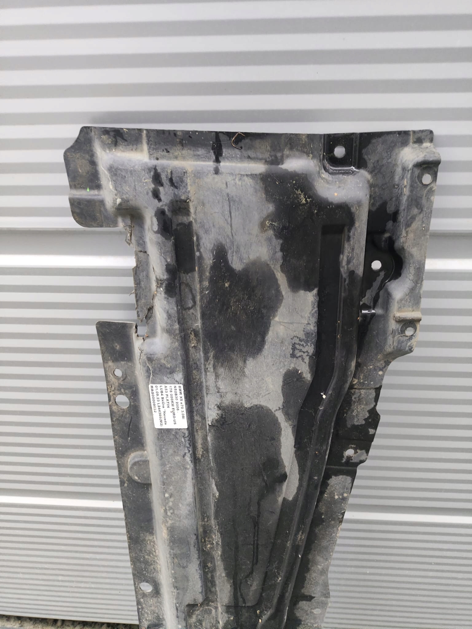 BMW X5 E70 X6 E71 cover chassis right 51757178548 7178548