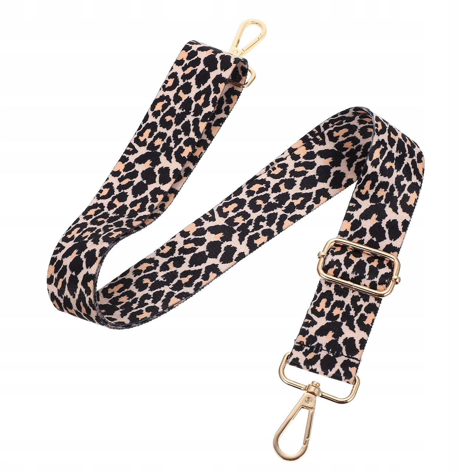 PASEK NA RAMIĘ W PANTERKĘ PASKI DO TORBY