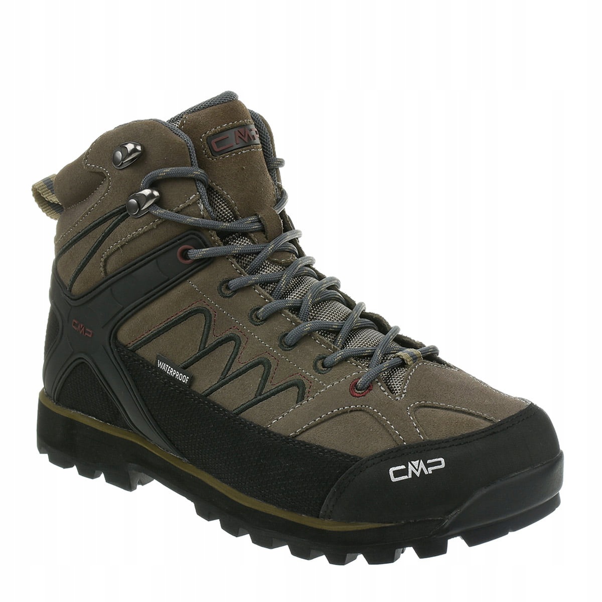 Buty trekkingowe męskie Cmp Moon MID skóra zamszowa wodoodporne stabilne 44