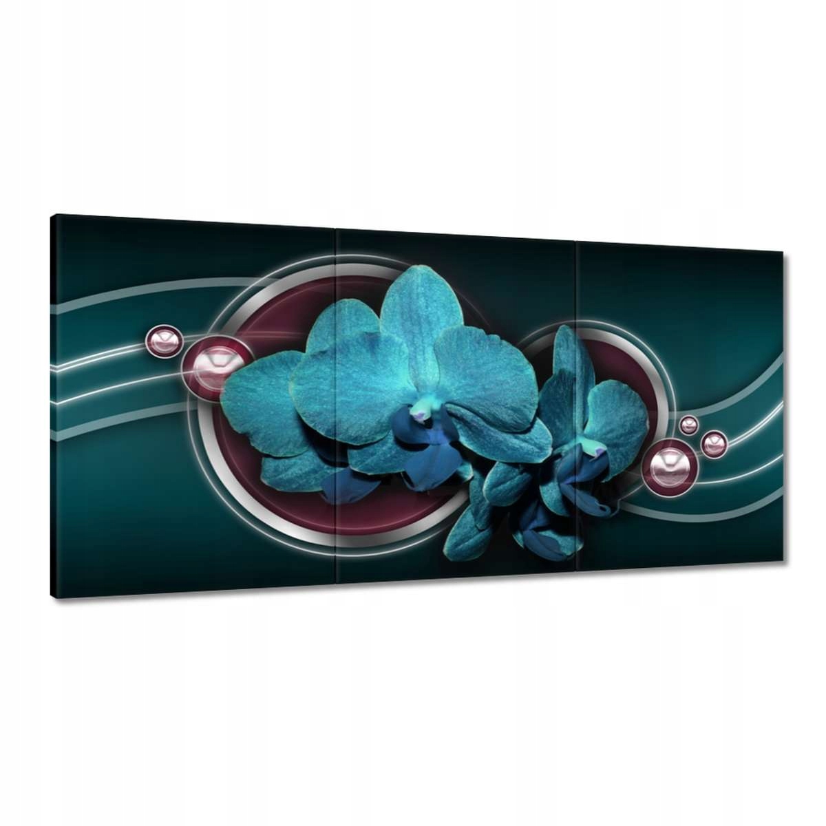 Obrazy 180x90 Modrá orchidea