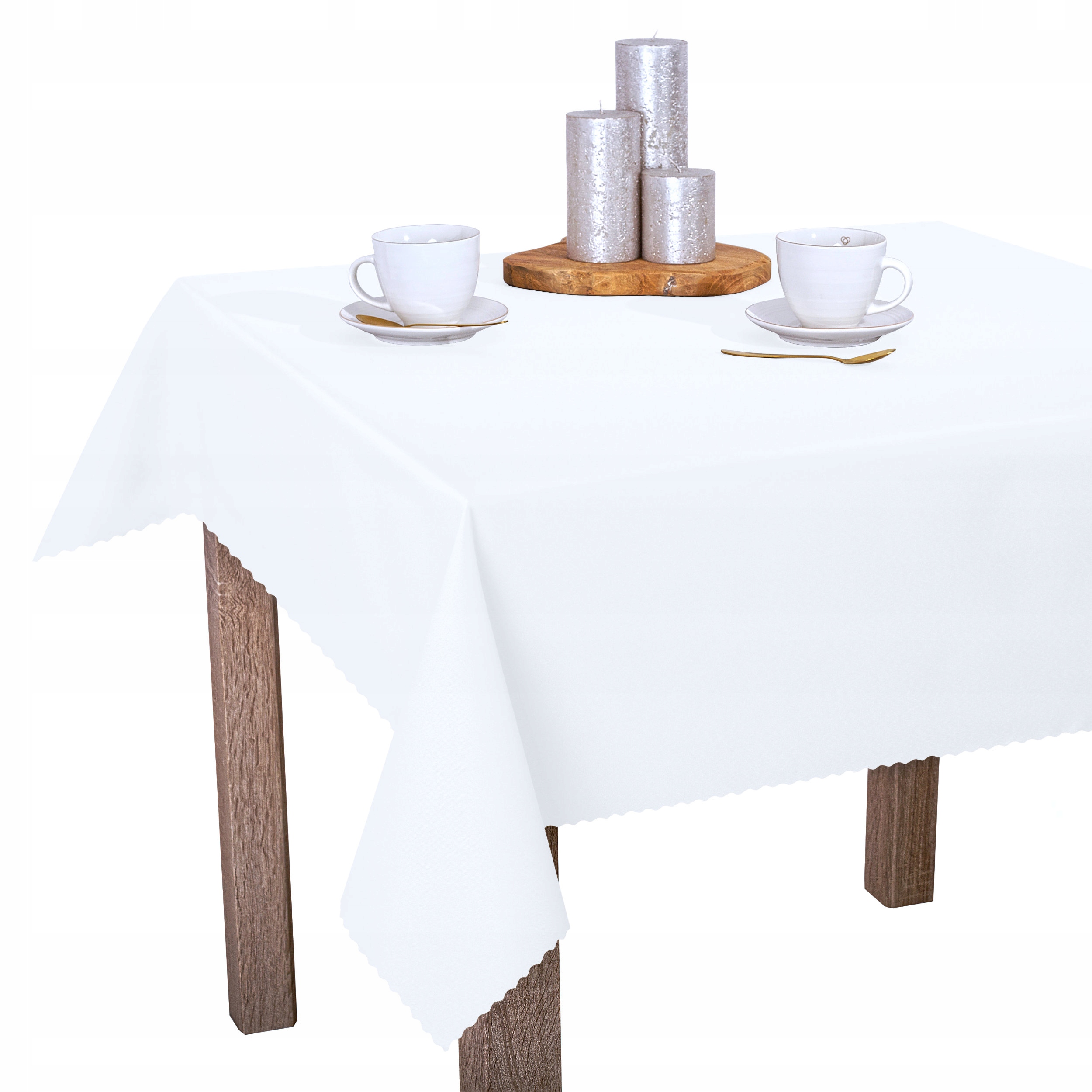 Ubrus Bílý Skvrnitý Hladký U3 Laura 150x470 cm