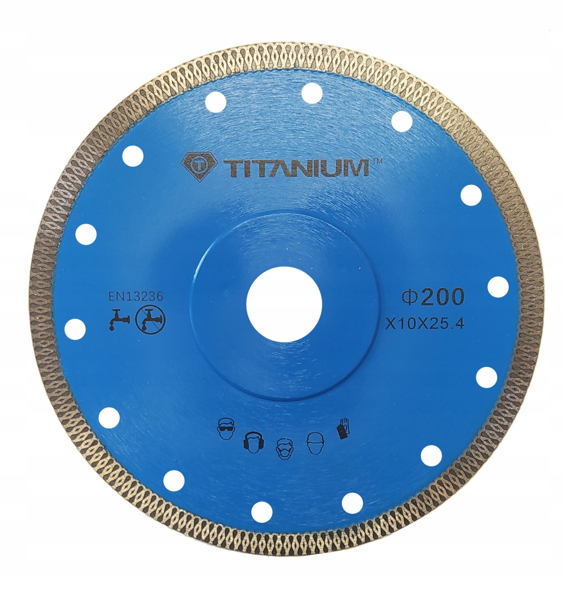 

Tarcza diamentowa 200mm do gresu ceramiki Titanium