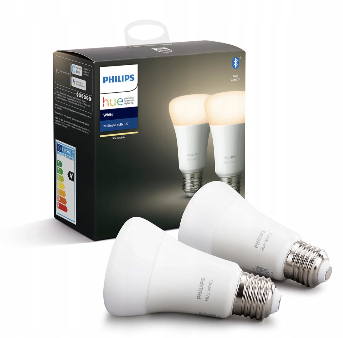 Philips Hue Sada 2x Led žárovka White E27
