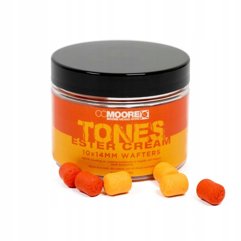 Dumbells Wafters CC Moore Ester Cream 10x14mm