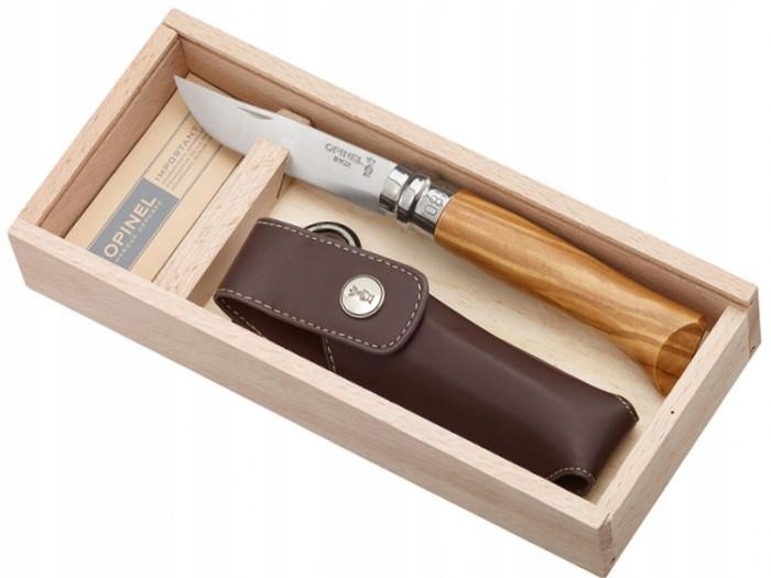Nóż składany Opinel Lux 8 Box etui pudełko