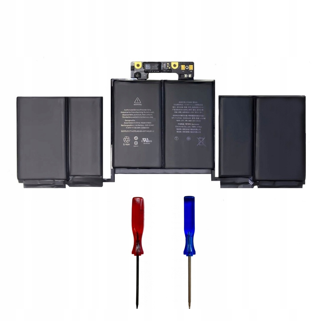 Bateria Fabryczna A1964 Zestaw do Apple MacBook Pro 13 A2251 A1989 18-20