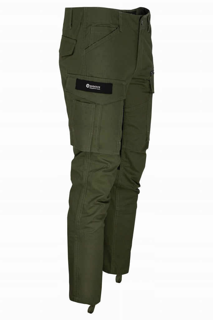 Spodnie Robocze Bojówki Do Pasa Ripstop Stretch 52 EAN (GTIN) 5904035901446