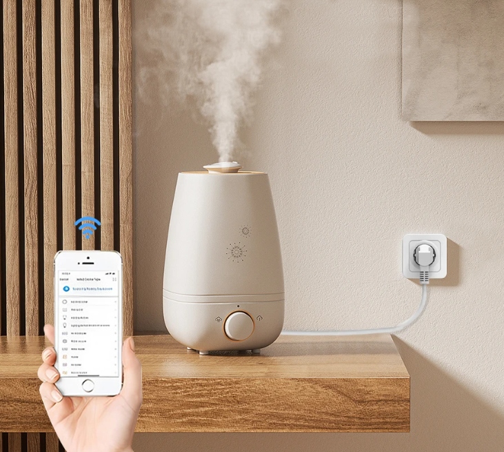 2x PROGRAMATOR CZASOWY INTELIGENTNE GNIAZDKO SMART WIFI TUYA WATOMIERZ Rodzaj gniazdko