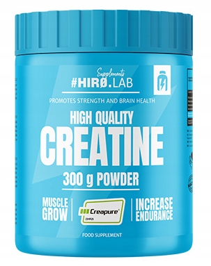 Creapure 300 g Bez příchuti Hiro.lab 300 g Kreatin bez příchuti