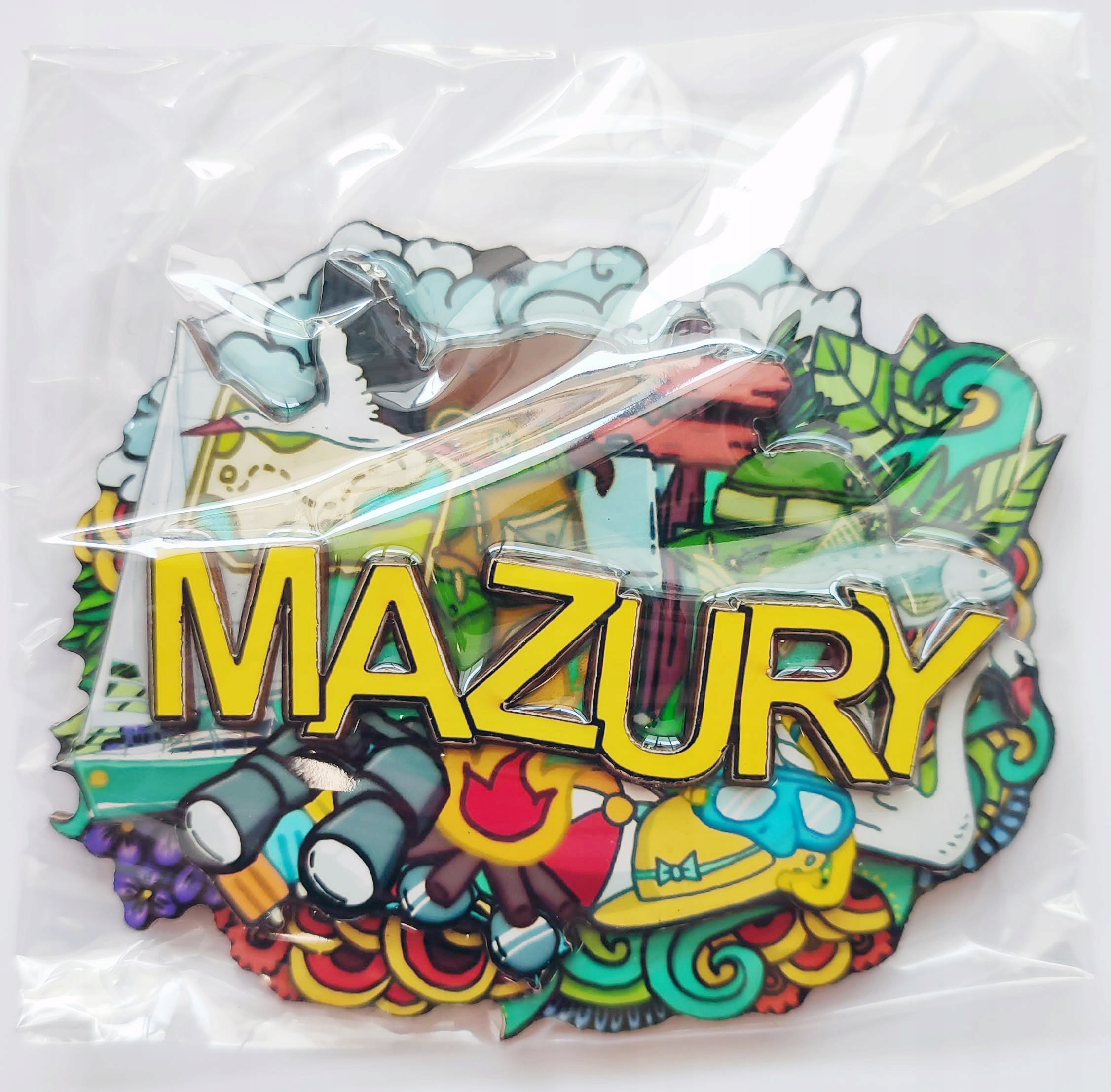 

Magnes na lodówkę Mazury epoksydowy