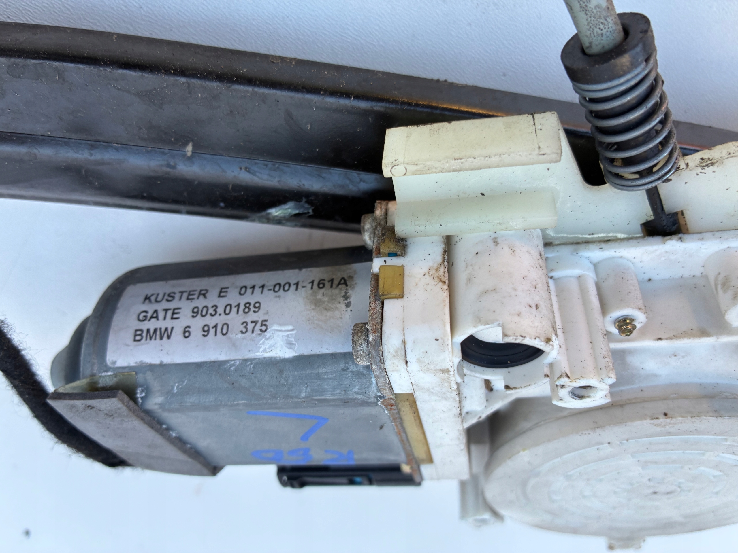 mechanism lift mini motor windows left front Mini One Cooper R50 00-06r.