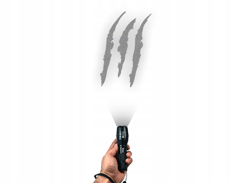 Pazury MONSTER W01 - Naklejka na samochód na auto ODBLASKOWA Producent Inny