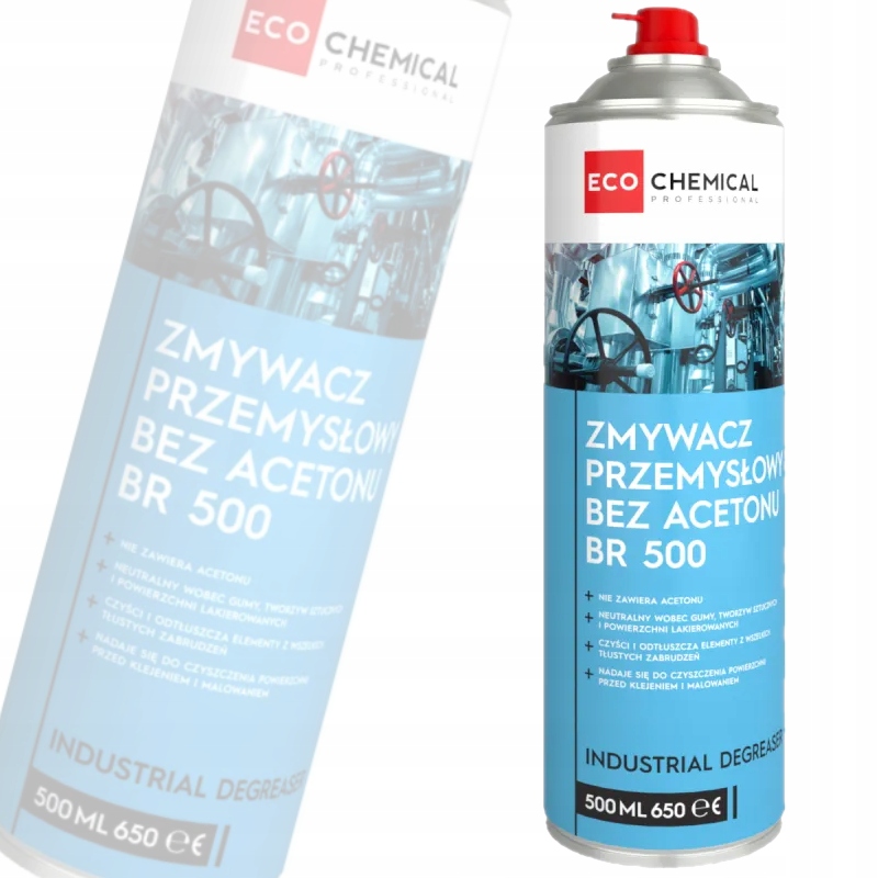 Zmywacz Przemyłowy 500 ML Br Odtłuszczacz Ecochemical Spray Neutralny