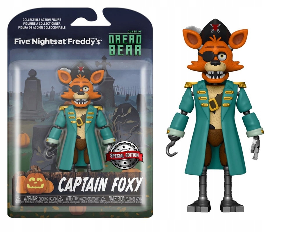 Figurka Captain Foxy Five Nights at Freddy's Dreadbear Funko Fnaf