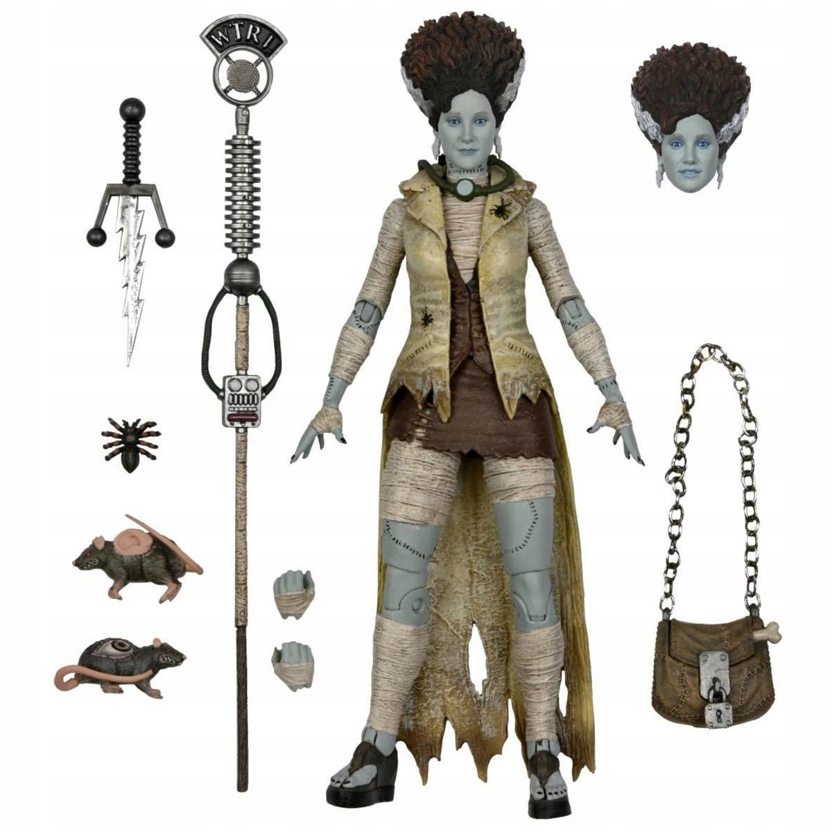 Universal Monsters x Tmnt April Bride Frankenstein – pohyblivá figurka